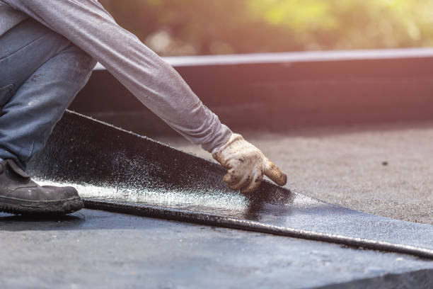 Professional Basement Waterproofing technician working in Prattsburgh, NY